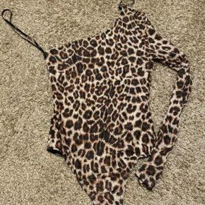 Lulus cheetah print bodysuit